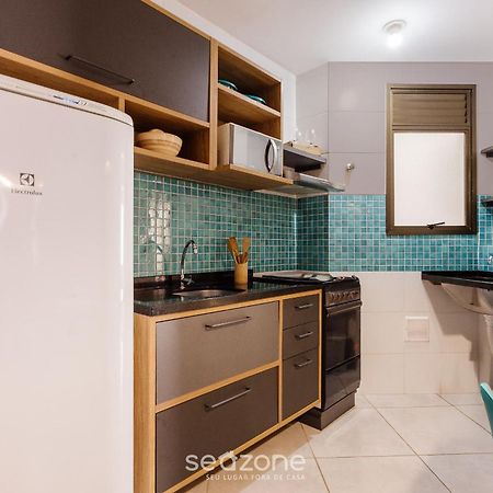 Apto Com Varanda E Vista Mar Em Floripa | Gvm133 Флорианополис Экстерьер фото